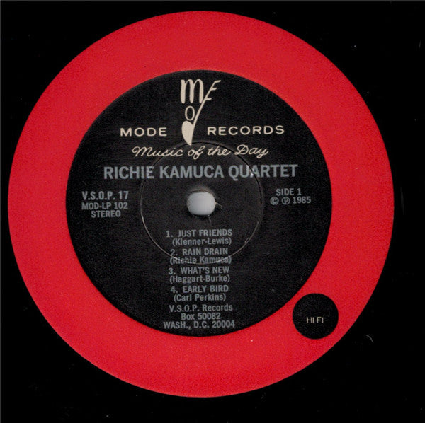The Richie Kamuca Quartet ~ Richie Kamuca Quartet (Vinyl) - Djungel & Jazz