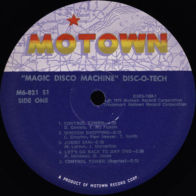 The Magic Disco Machine ~ Disc-O-Tech (Vinyl) - Djungel & Jazz