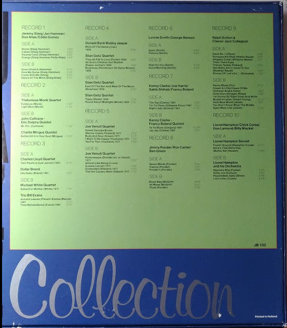Various ~ Jazz Collection Volume 2 (Vinyl) - Djungel & Jazz