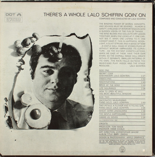 Lalo Schifrin : There's A Whole Lalo Schifrin Goin' On (LP, Album, Ind)