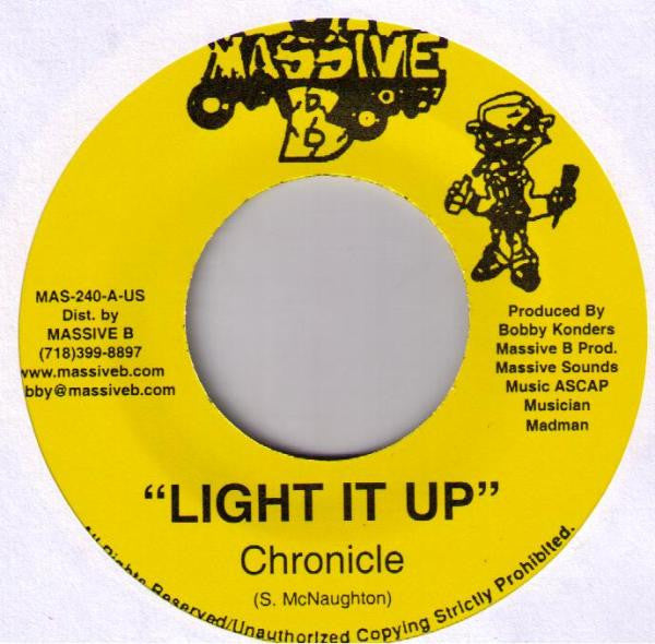 Chronicle (2) : Light It Up (7", Single)