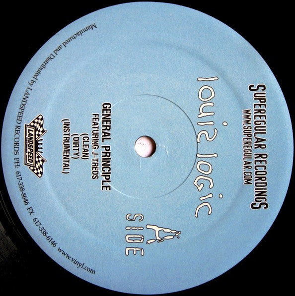 Louis Logic ~ General Principle (Vinyl) - Djungel & Jazz