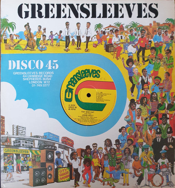John Holt / Yellowman & Fathead ~ Fat She Fat / Rat (Vinyl) - Djungel & Jazz