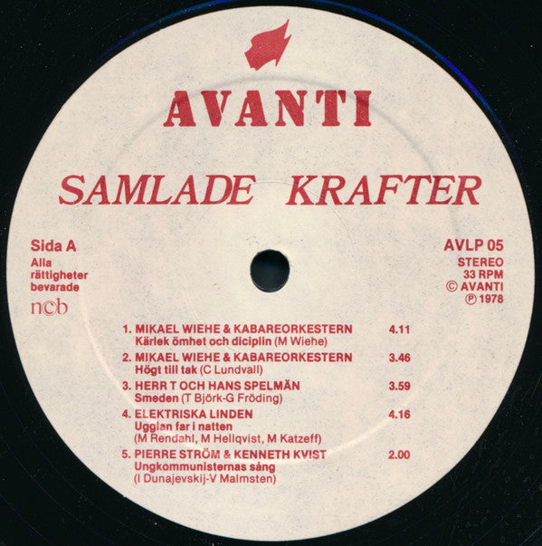 Various ~ Samlade Krafter (Vinyl) - Djungel & Jazz