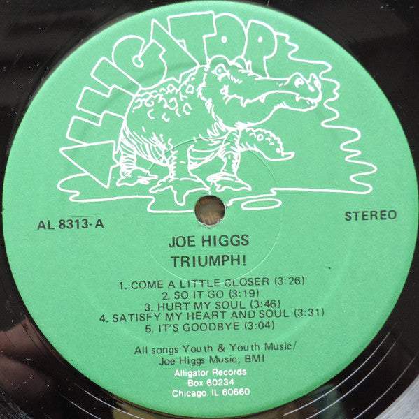 Joe Higgs : Triumph! (LP, Album)