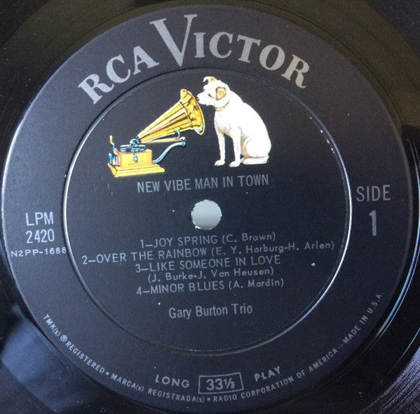 Gary Burton ~ New Vibe Man In Town (Vinyl) - Djungel & Jazz