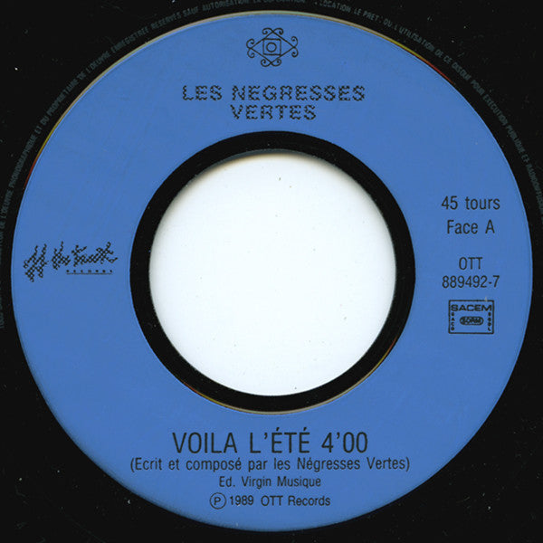 Les Negresses Vertes ~ Voila L'été (Vinyl) - Djungel & Jazz