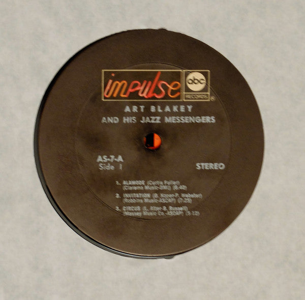 Art Blakey & The Jazz Messengers ~ Art Blakey & The Jazz Messengers (Vinyl) - Djungel & Jazz