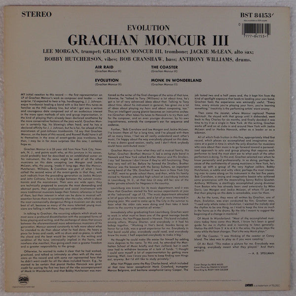Grachan Moncur III ~ Evolution (Vinyl) - Djungel & Jazz