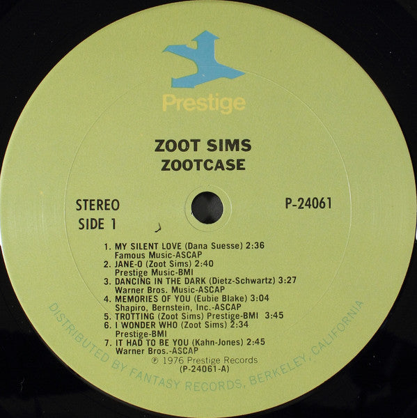 Zoot Sims ~ Zootcase (Vinyl) - Djungel & Jazz