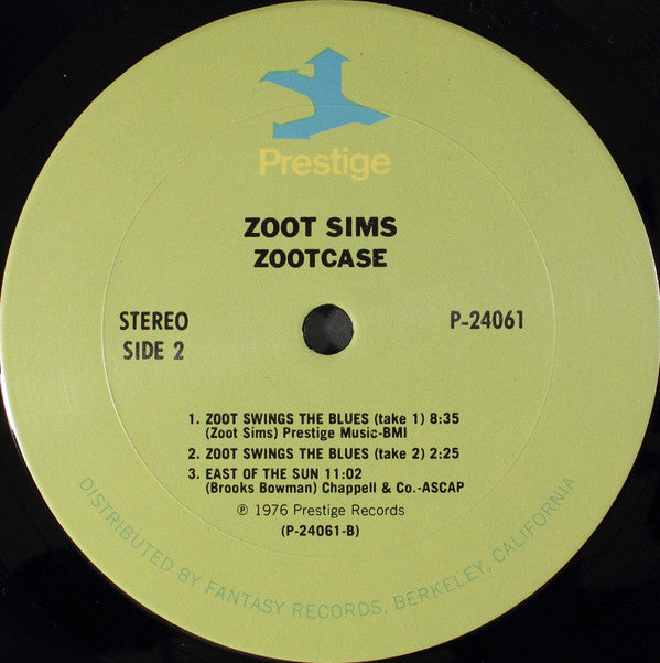 Zoot Sims ~ Zootcase (Vinyl) - Djungel & Jazz