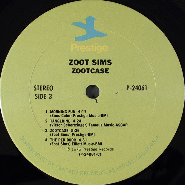 Zoot Sims ~ Zootcase (Vinyl) - Djungel & Jazz