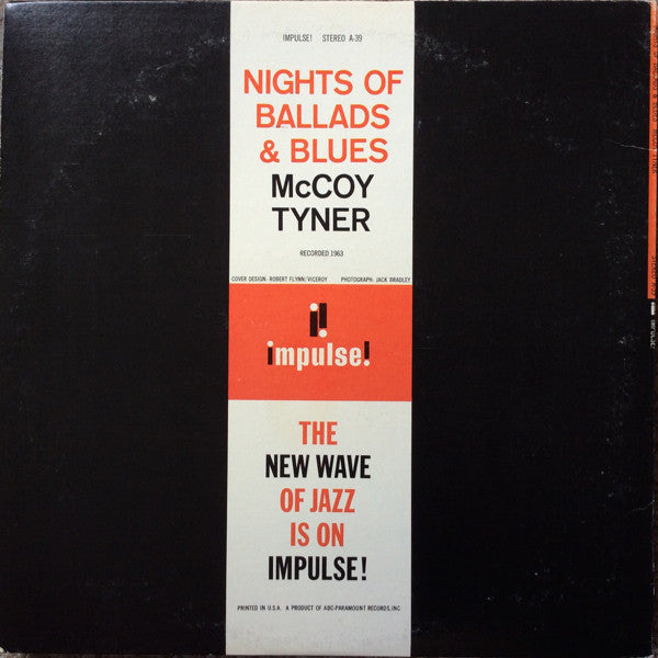 McCoy Tyner ~ Nights Of Ballads & Blues (Vinyl) - Djungel & Jazz