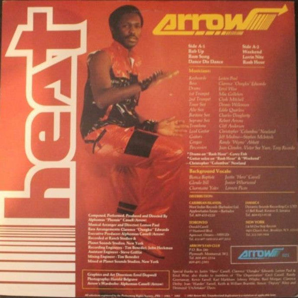 Arrow (2) : Heat (LP, Album)