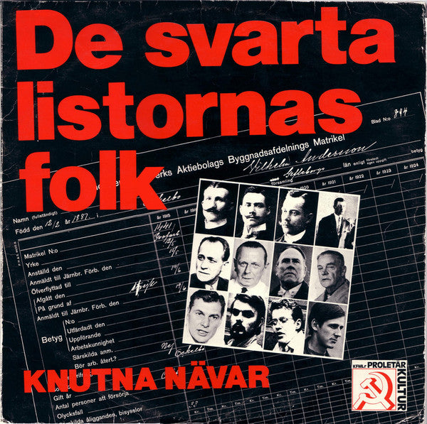 Knutna Nävar ~ De Svarta Listornas Folk (Vinyl) - Djungel & Jazz