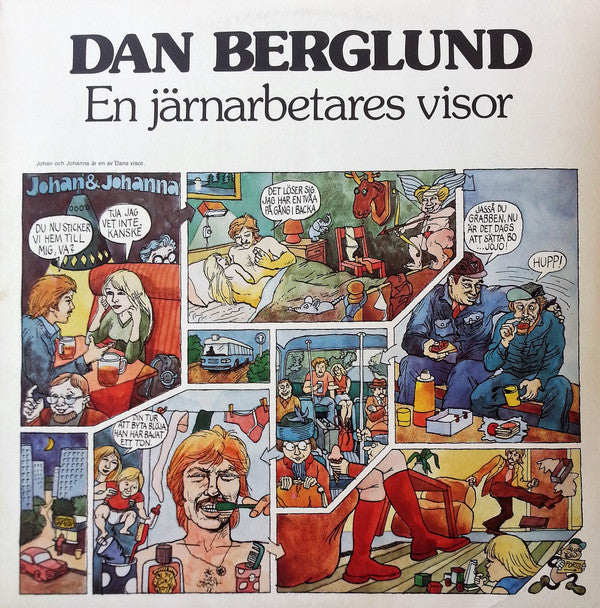 Dan Berglund ~ En Järnarbetares Visor (Vinyl) - Djungel & Jazz