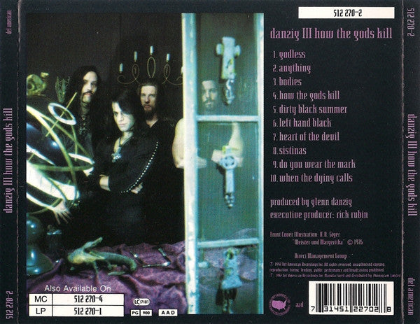 Danzig ~ Danzig III: How The Gods Kill (Vinyl) - Djungel & Jazz