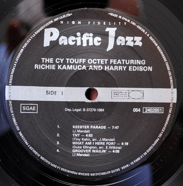Cy Touff ~ His Octet & Quintet (Vinyl) - Djungel & Jazz