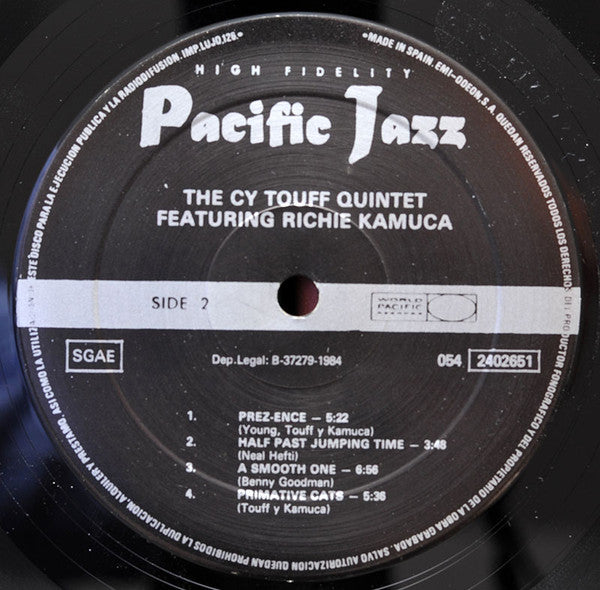 Cy Touff ~ His Octet & Quintet (Vinyl) - Djungel & Jazz
