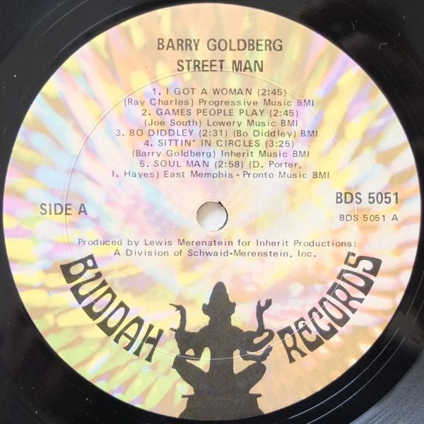 Barry Goldberg ~ Street Man (Vinyl) - Djungel & Jazz