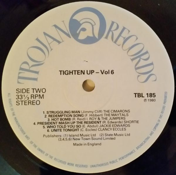 Various : Tighten Up Volume 6 (LP, Comp, RE)