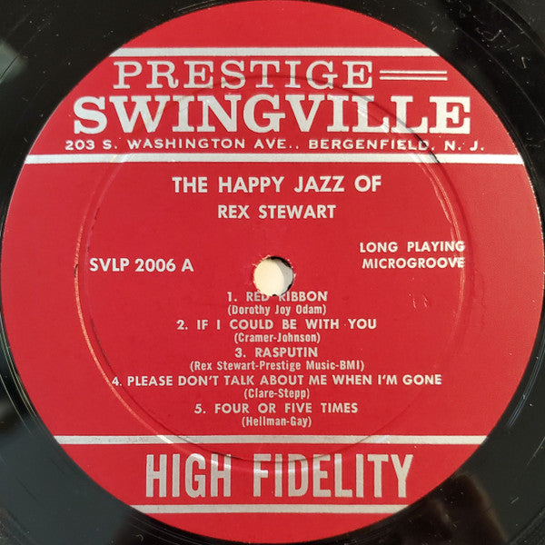 Rex Stewart ~ The Happy Jazz Of Rex Stewart (Vinyl) - Djungel & Jazz
