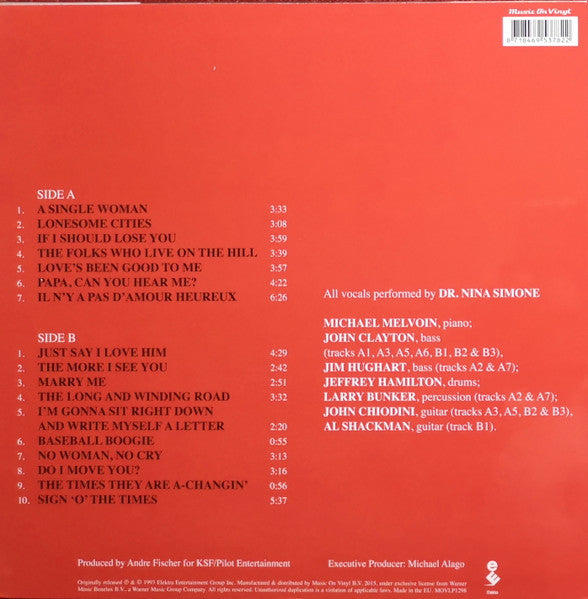 Nina Simone ~ A Single Woman (Vinyl) - Djungel & Jazz