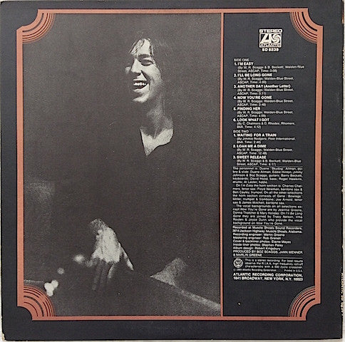 Boz Scaggs ~ Boz Scaggs (Vinyl) - Djungel & Jazz