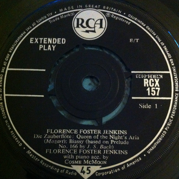 Florence Foster Jenkins ~ Florence Foster Jenkins (Vinyl) - Djungel & Jazz