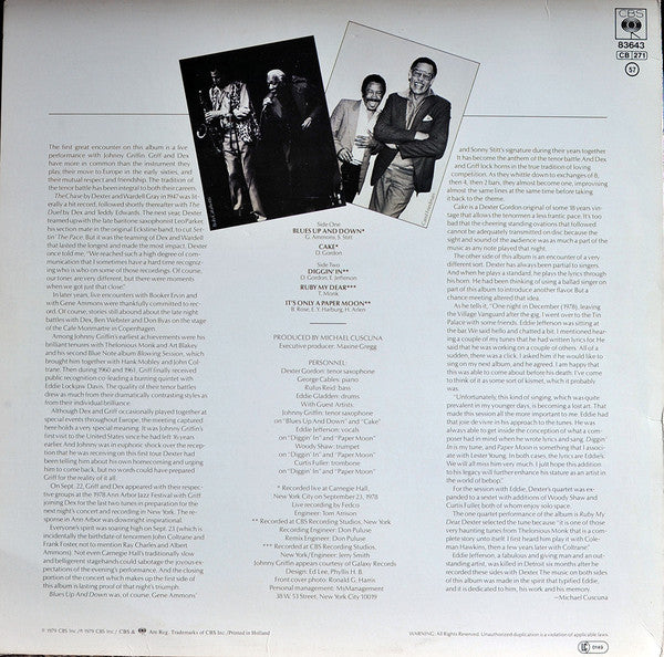 Dexter Gordon ~ Great Encounters (Vinyl) - Djungel & Jazz