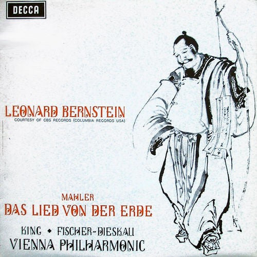 Gustav Mahler - James King , Dietrich Fischer-Dieskau, Wiener Philharmoniker, Leonard Bernstein ~ Das Lied Von Der Erde (Vinyl) - Djungel & Jazz