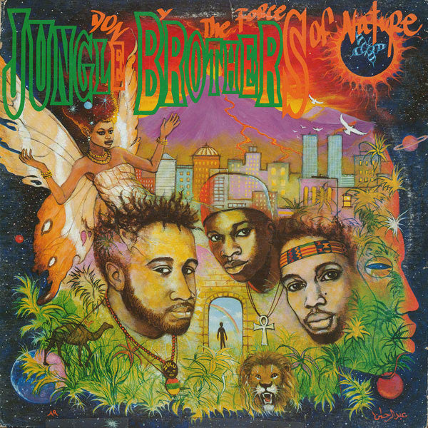 Jungle Brothers ~ Done By The Forces Of Nature (Vinyl) - Djungel & Jazz