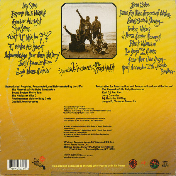 Jungle Brothers ~ Done By The Forces Of Nature (Vinyl) - Djungel & Jazz