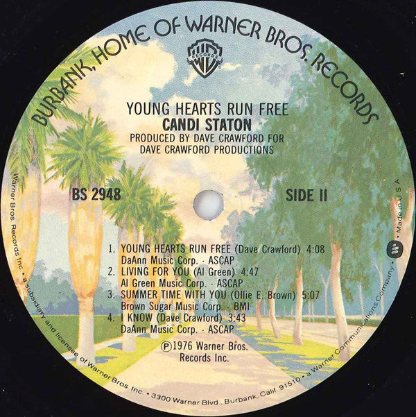 Candi Staton ~ Young Hearts Run Free (Vinyl) - Djungel & Jazz