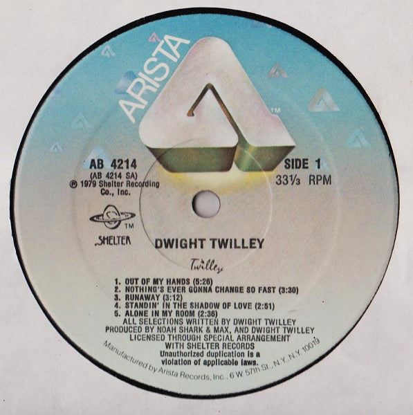 Dwight Twilley : Twilley (LP, Album, Hub)