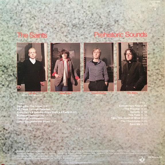 The Saints (2) : Prehistoric Sounds (LP, Album)