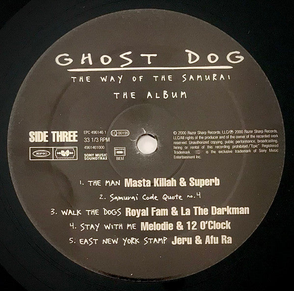 Various : Ghost Dog: The Way Of The Samurai - The Album (2xLP, Album)