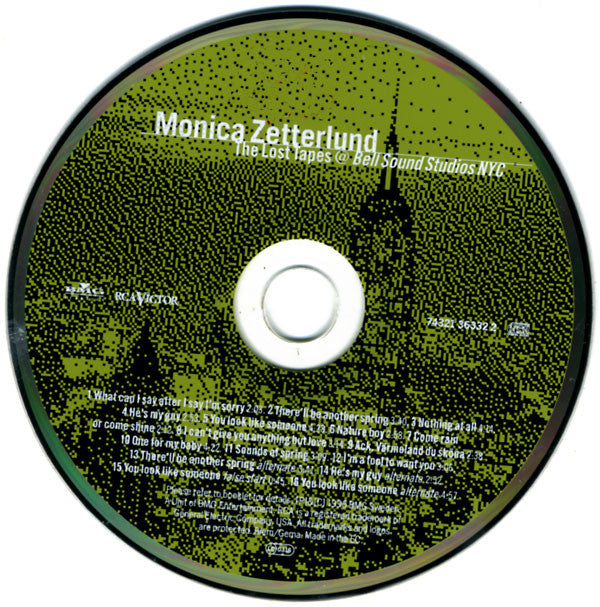 Monica Zetterlund ~ The Lost Tapes @ Bell Sound Studios NYC (Vinyl) - Djungel & Jazz