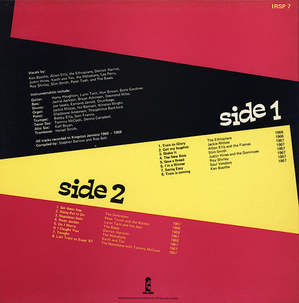 Various : Catch This Beat: The Rocksteady Years 1966-1968 (LP, Comp, Mono)
