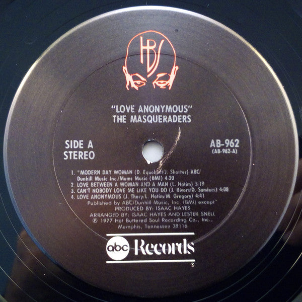 The Masqueraders ~ Love Anonymous (Vinyl) - Djungel & Jazz