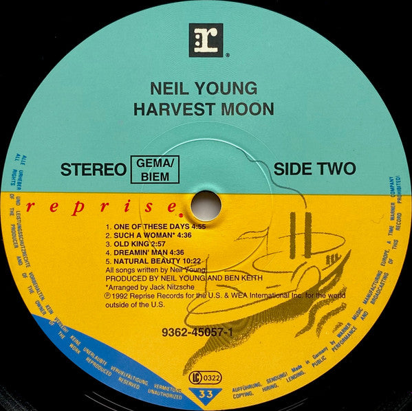 Neil Young ~ Harvest Moon (Vinyl) - Djungel & Jazz