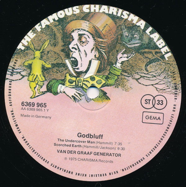 Van Der Graaf Generator ~ Godbluff (Vinyl) - Djungel & Jazz