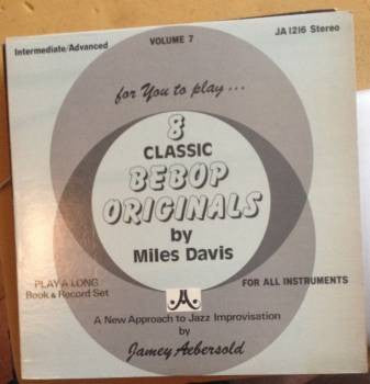 Jamey Aebersold : 8 Classic Bebop Originals (LP, Album)