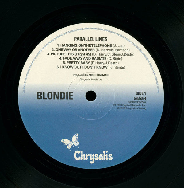 Blondie ~ Parallel Lines (Vinyl) - Djungel & Jazz