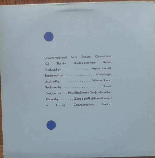 New Order ~ Movement (Vinyl) - Djungel & Jazz
