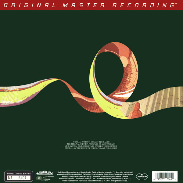 The Alan Parsons Project ~ Tales Of Mystery And Imagination (Vinyl) - Djungel & Jazz