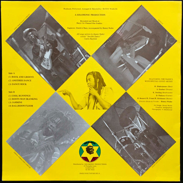 Bunny Wailer ~ Rock 'N' Groove (Vinyl) - Djungel & Jazz
