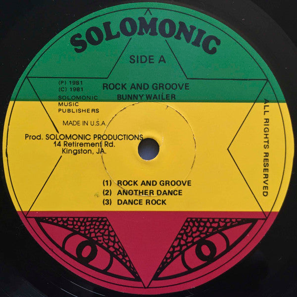 Bunny Wailer ~ Rock 'N' Groove (Vinyl) - Djungel & Jazz