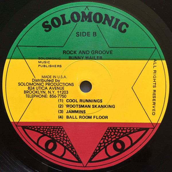 Bunny Wailer ~ Rock 'N' Groove (Vinyl) - Djungel & Jazz
