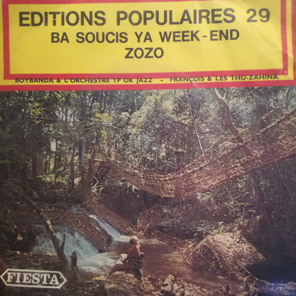 Franco Et L' Orchestre T.P.O.K. Jazz ~ Ba Soucis Ya Week-End / Zozo (Vinyl) - Djungel & Jazz